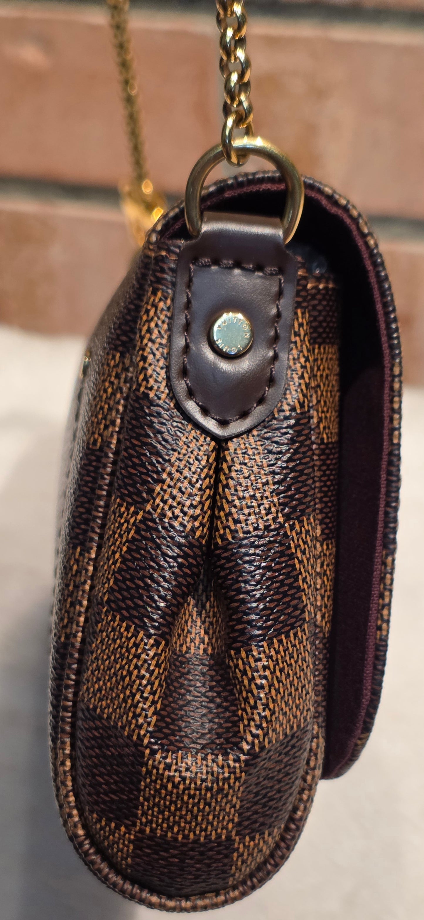 Authentic Louis Vuitton Favorite PM Damier Ebene