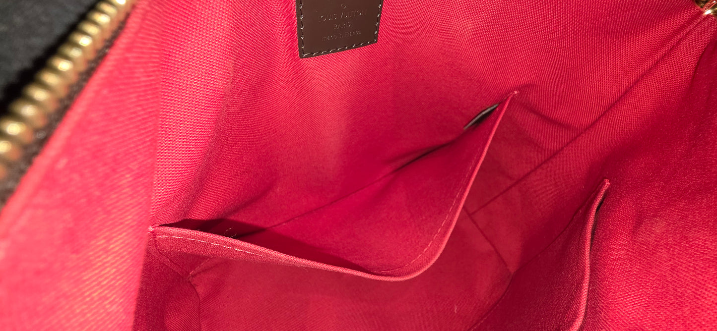 Authentic Louis Vuitton Siena PM Damier Ebene