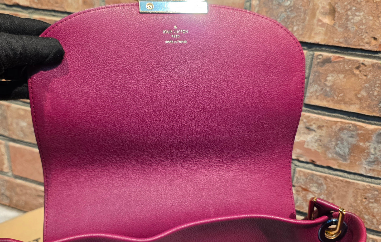 Authentic Louis Vuitton Olympe in Aurore