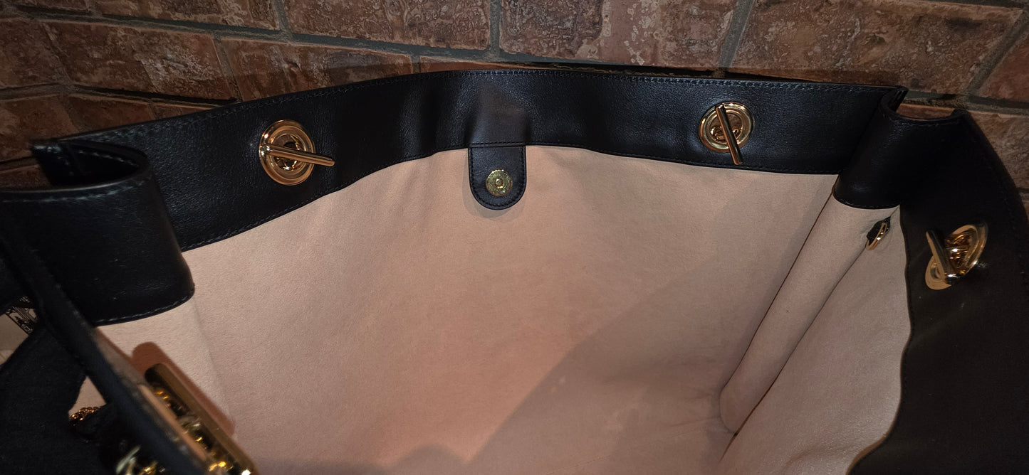 Authentic Gucci Rajah Large Tweed Tote
