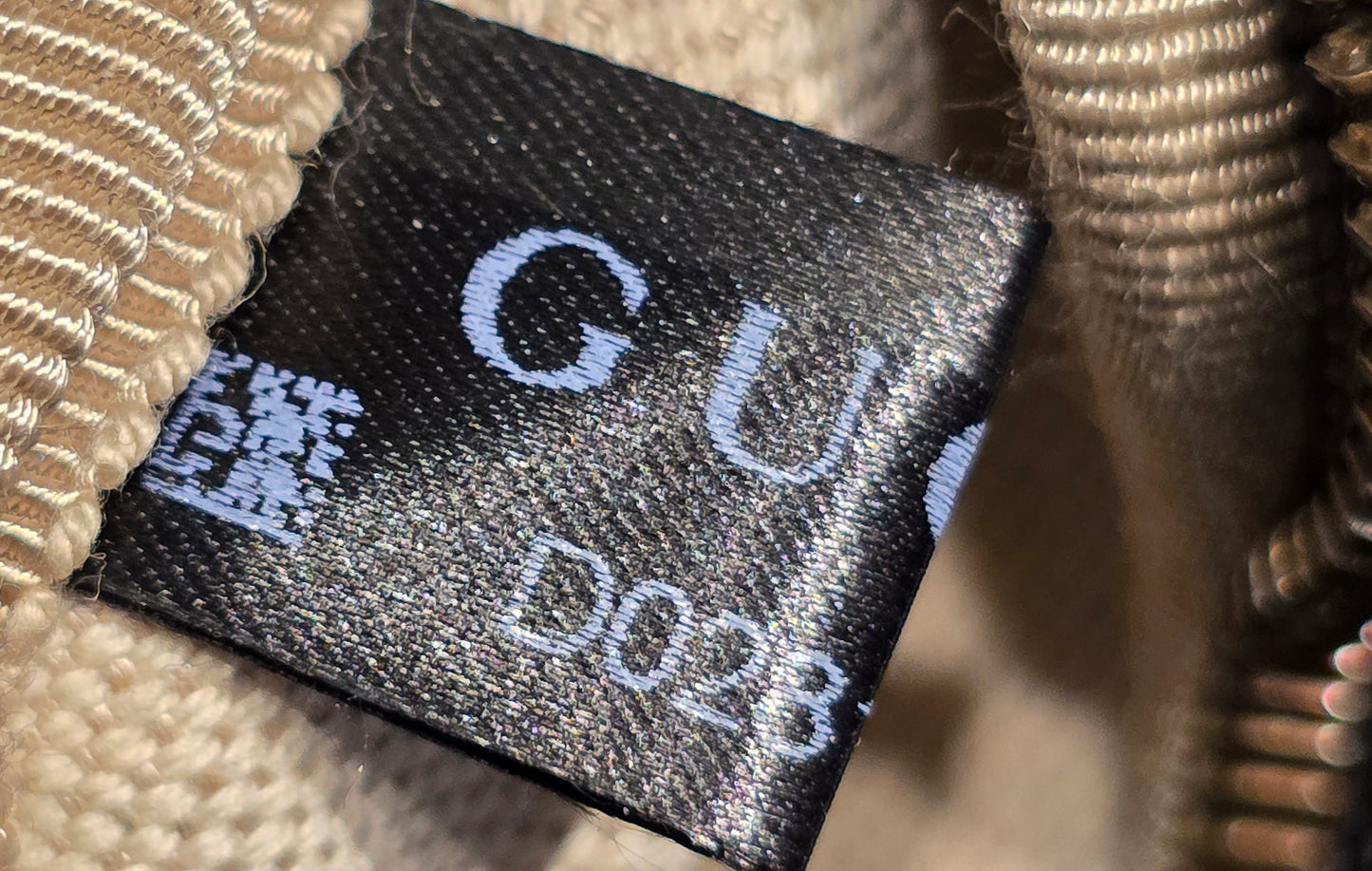 Authentic Gucci GG Logo Print Belt Bag - Small