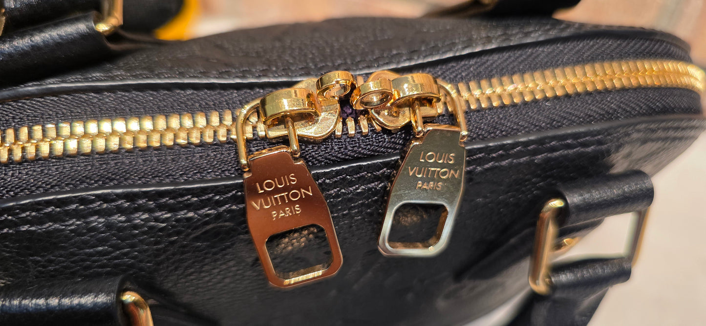 Authentic Louis Vuitton Neo Alma BB Empreinte Noir