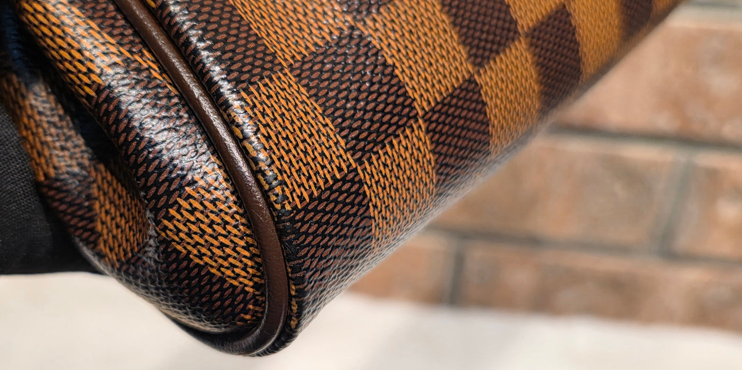 Authentic Louis Vuitton Eva Damier Ebene Crossbody