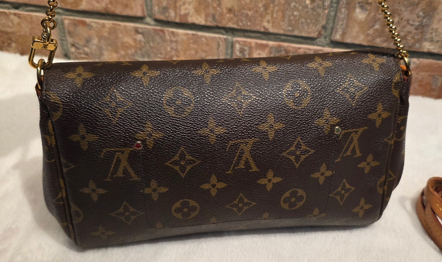 Authentic Louis Vuitton Favorite MM Monogram