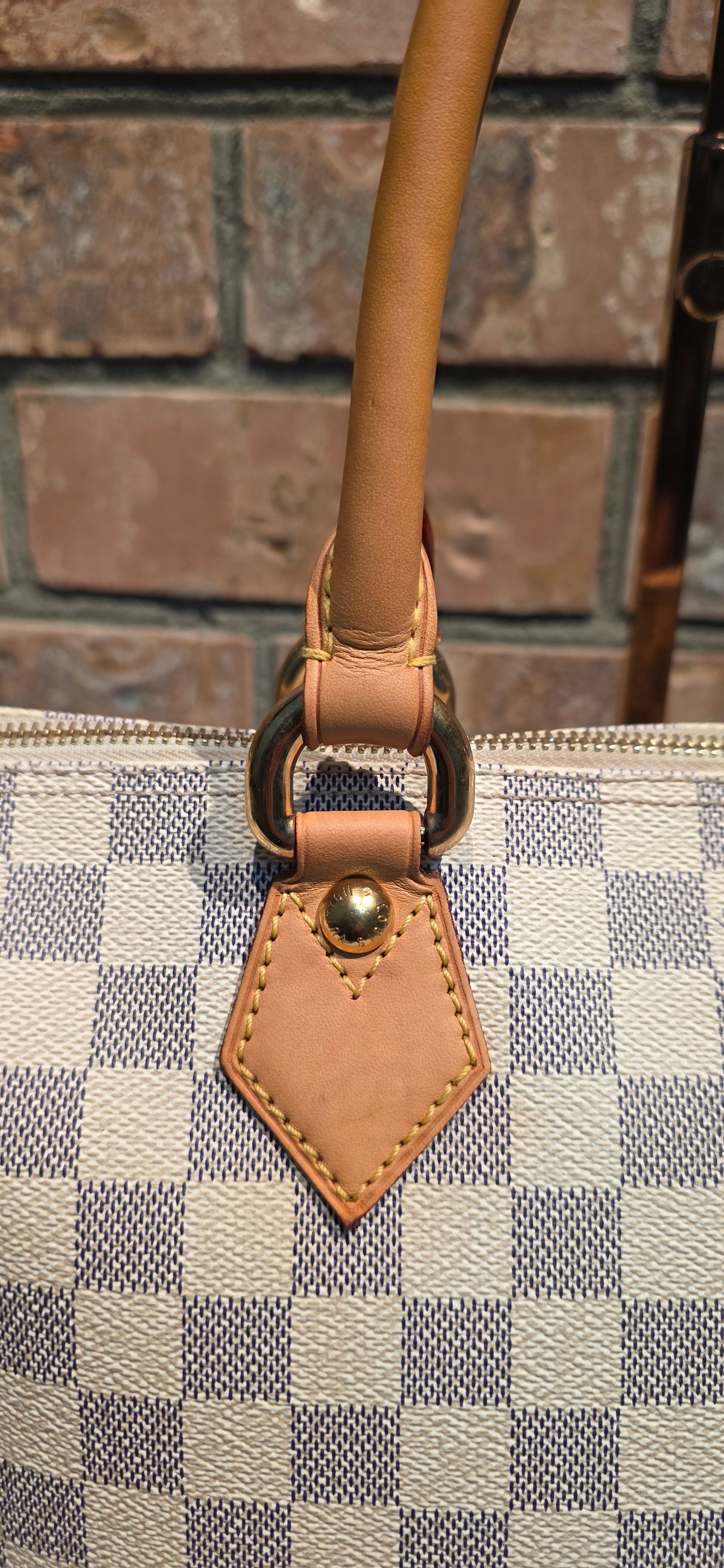 Authentic Louis Vuitton Saleya PM Damier Azur