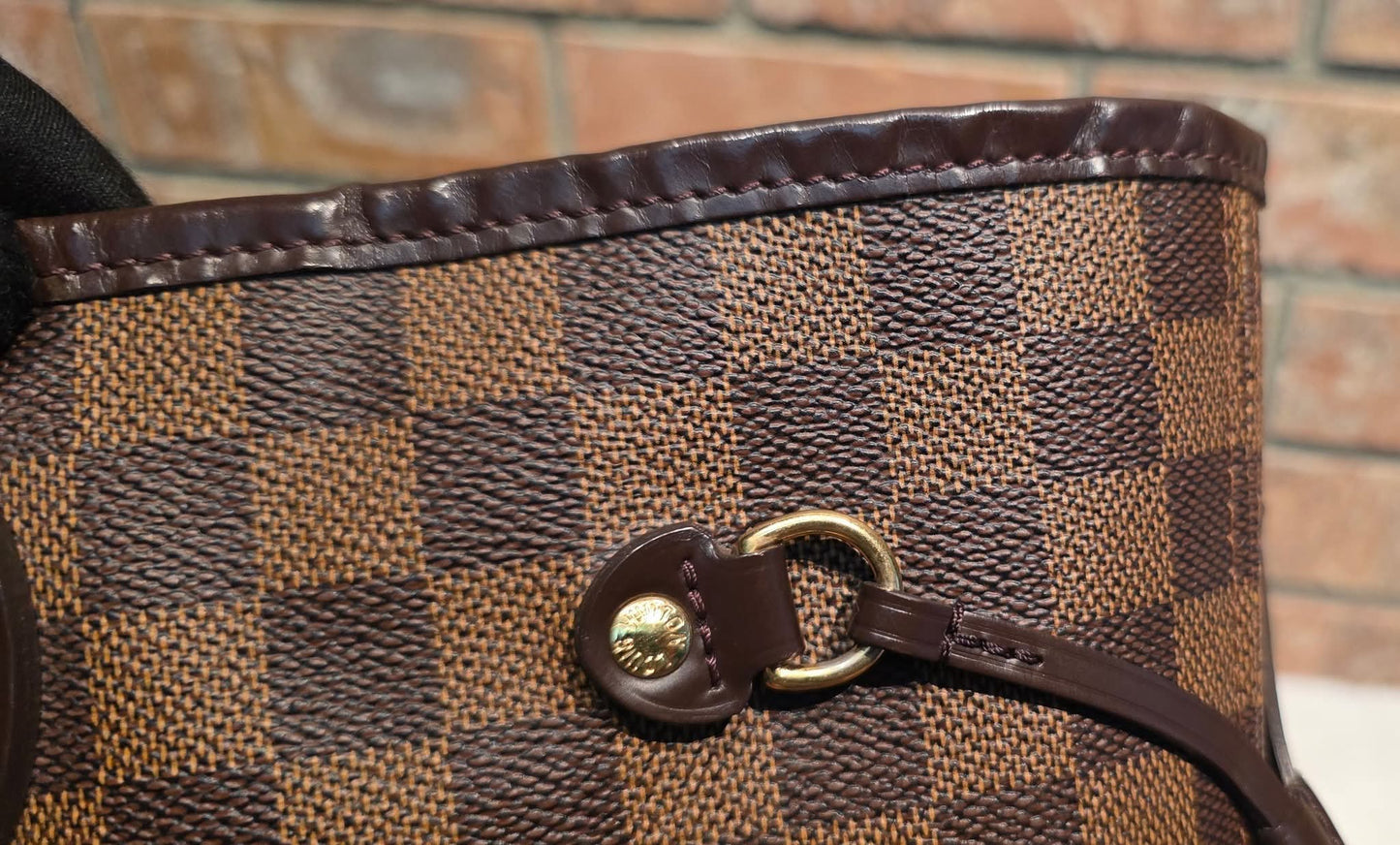 Authentic Louis Vuitton Neverfull MM Damier Ebene