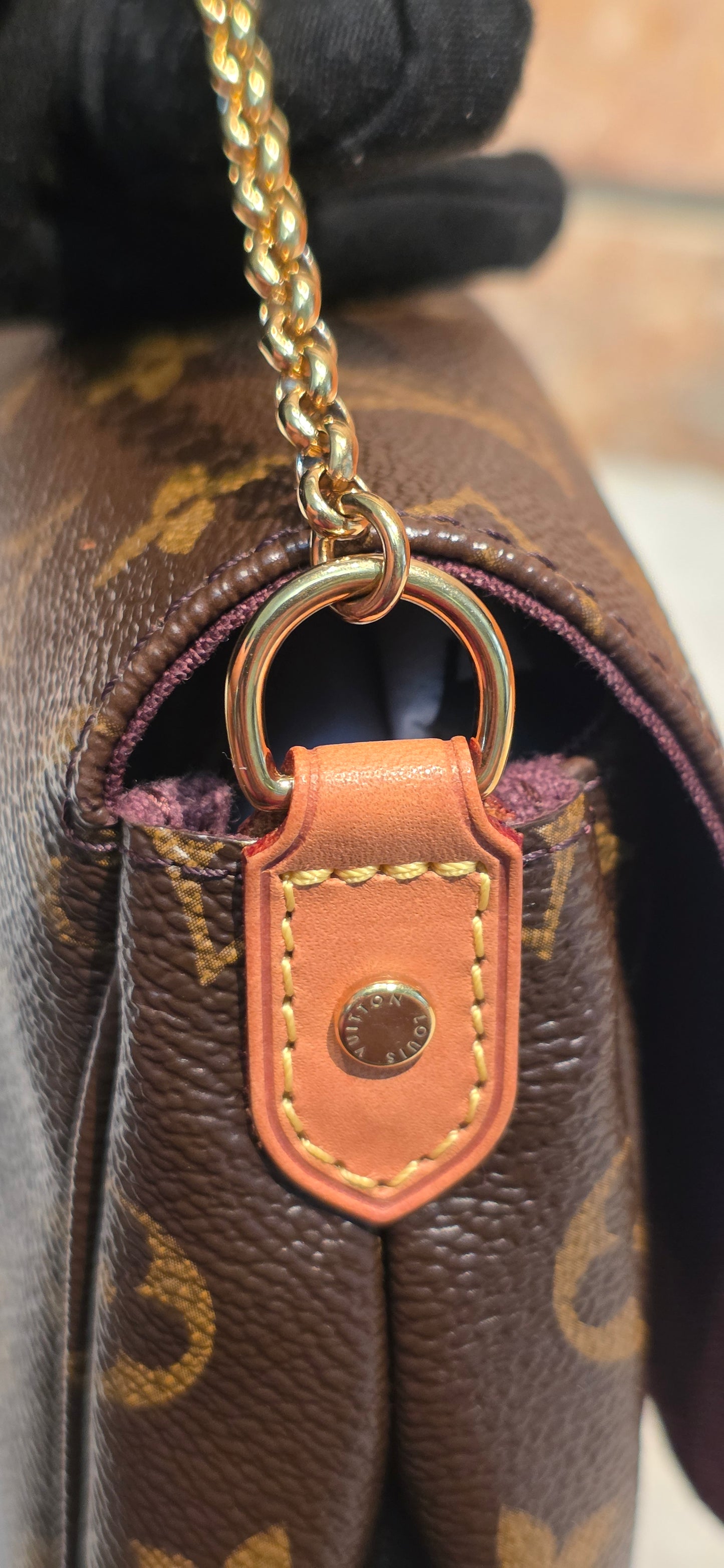 Authentic Louis Vuitton Favorite MM Monogram (SA4149)