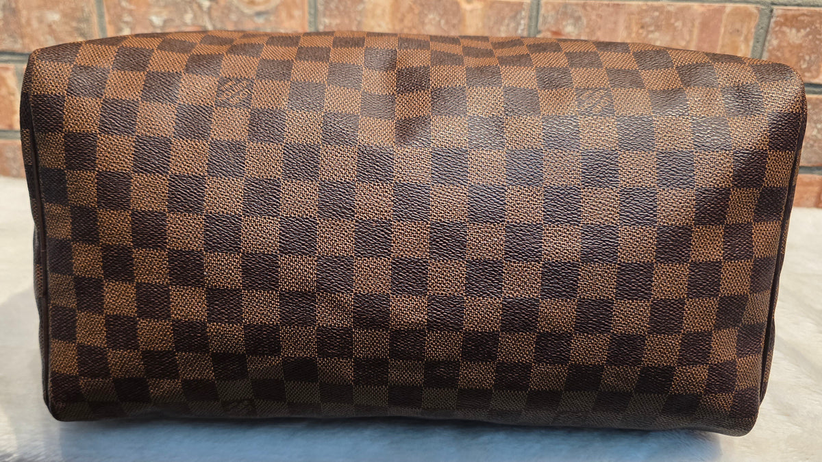 Authentic Louis Vuitton Speedy 35 Damier Ebene