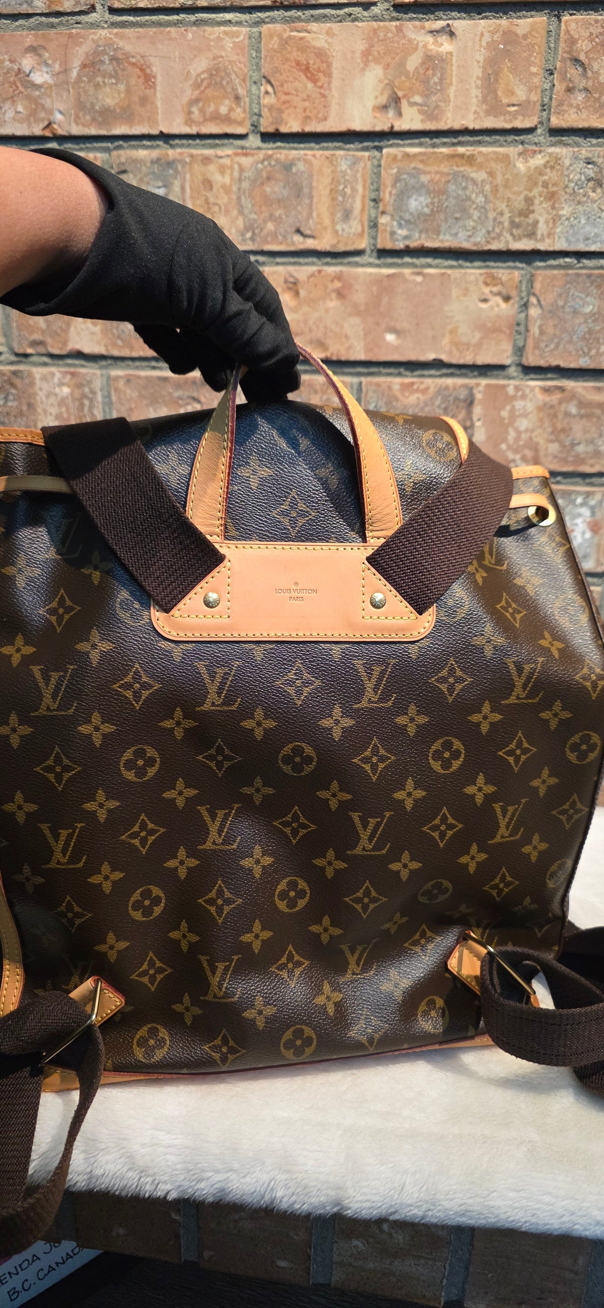 Authentic Louis Vuitton Bosphore Backpack