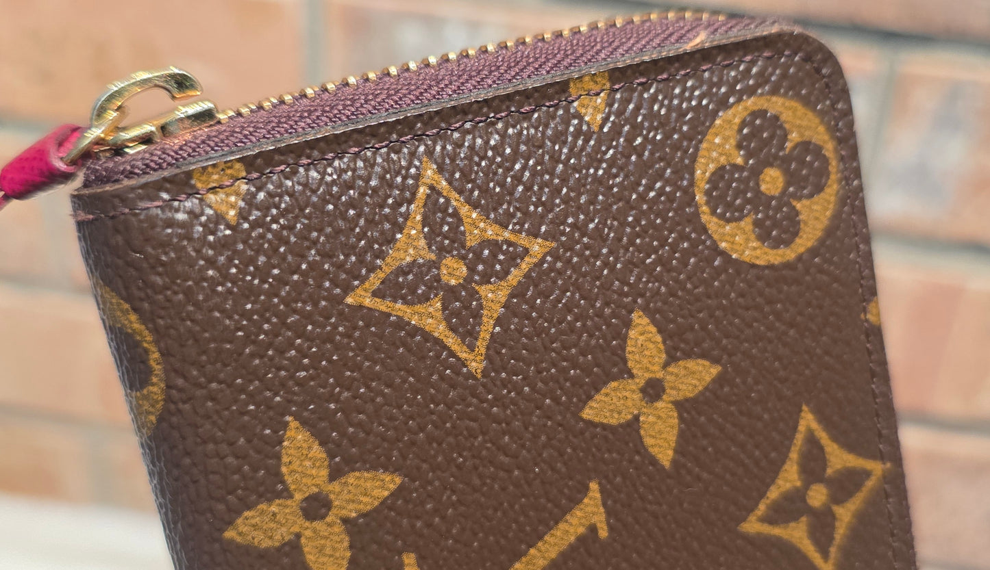 Authentic Louis Vuitton Clemence Wallet