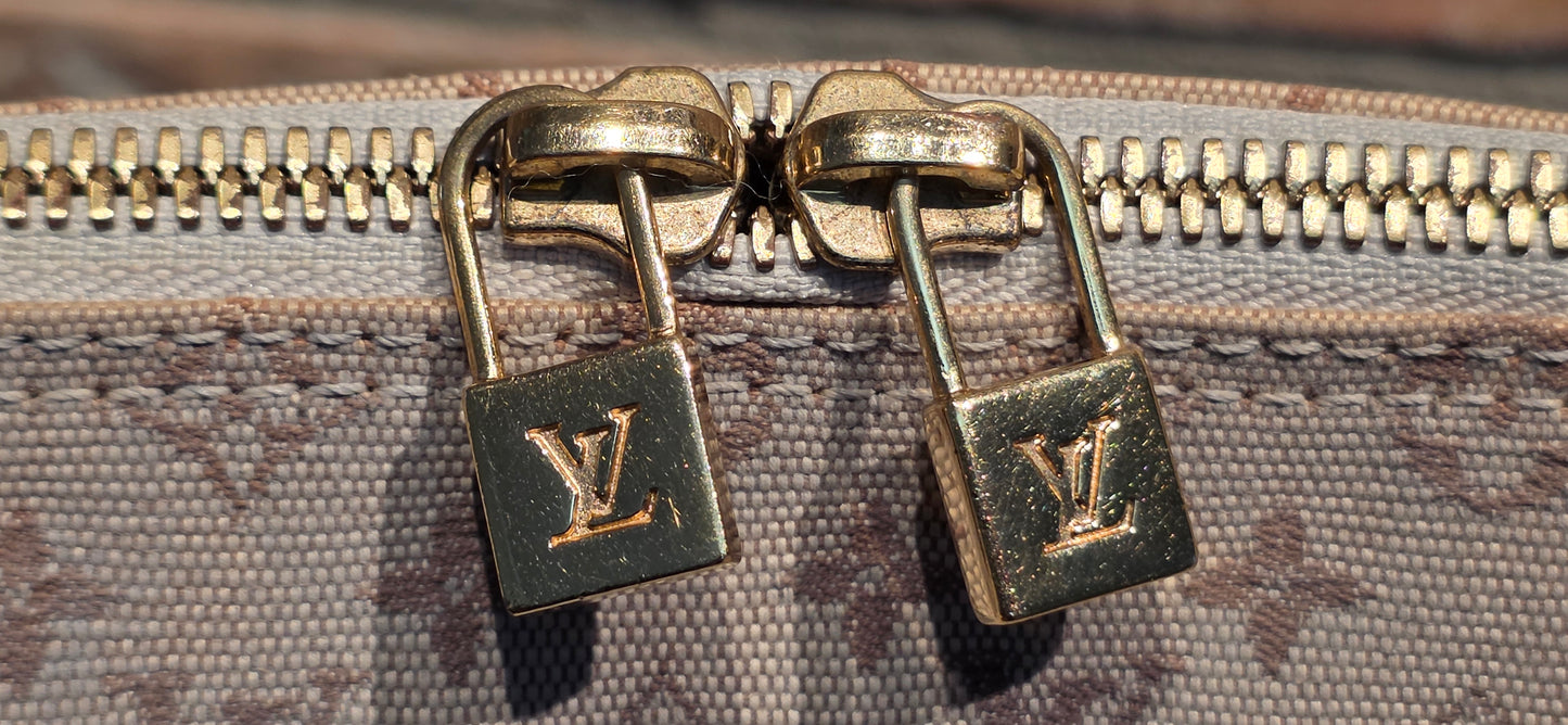 Authentic Louis Vuitton Alma Mini Lin Haut (Tall)