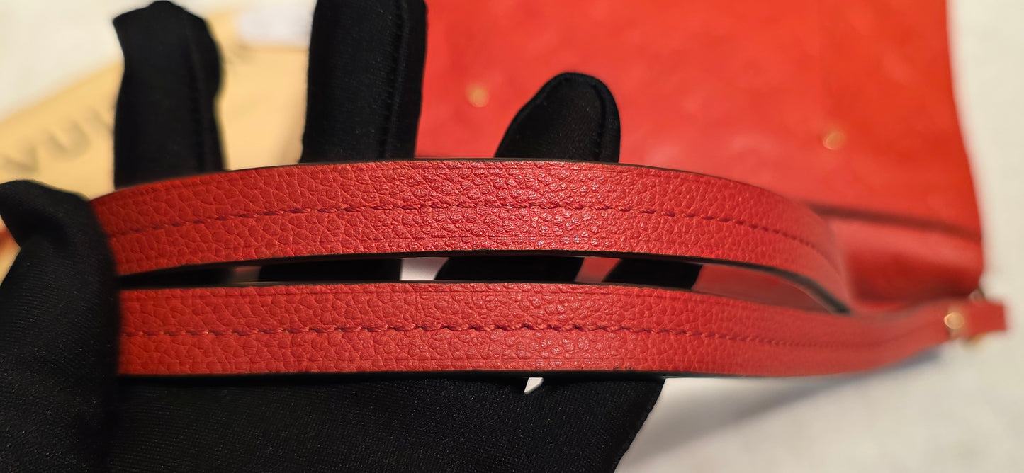 Authentic Louis Vuitton Fascinante Empreinte Red