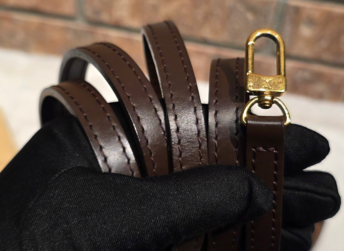 Authentic Louis Vuitton Eva Damier Ebene Crossbody