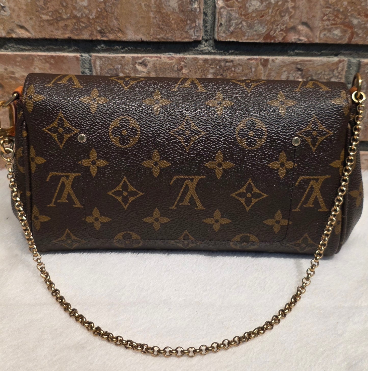 Authentic Louis Vuitton Favorite PM (NO LEATHER STRAP)