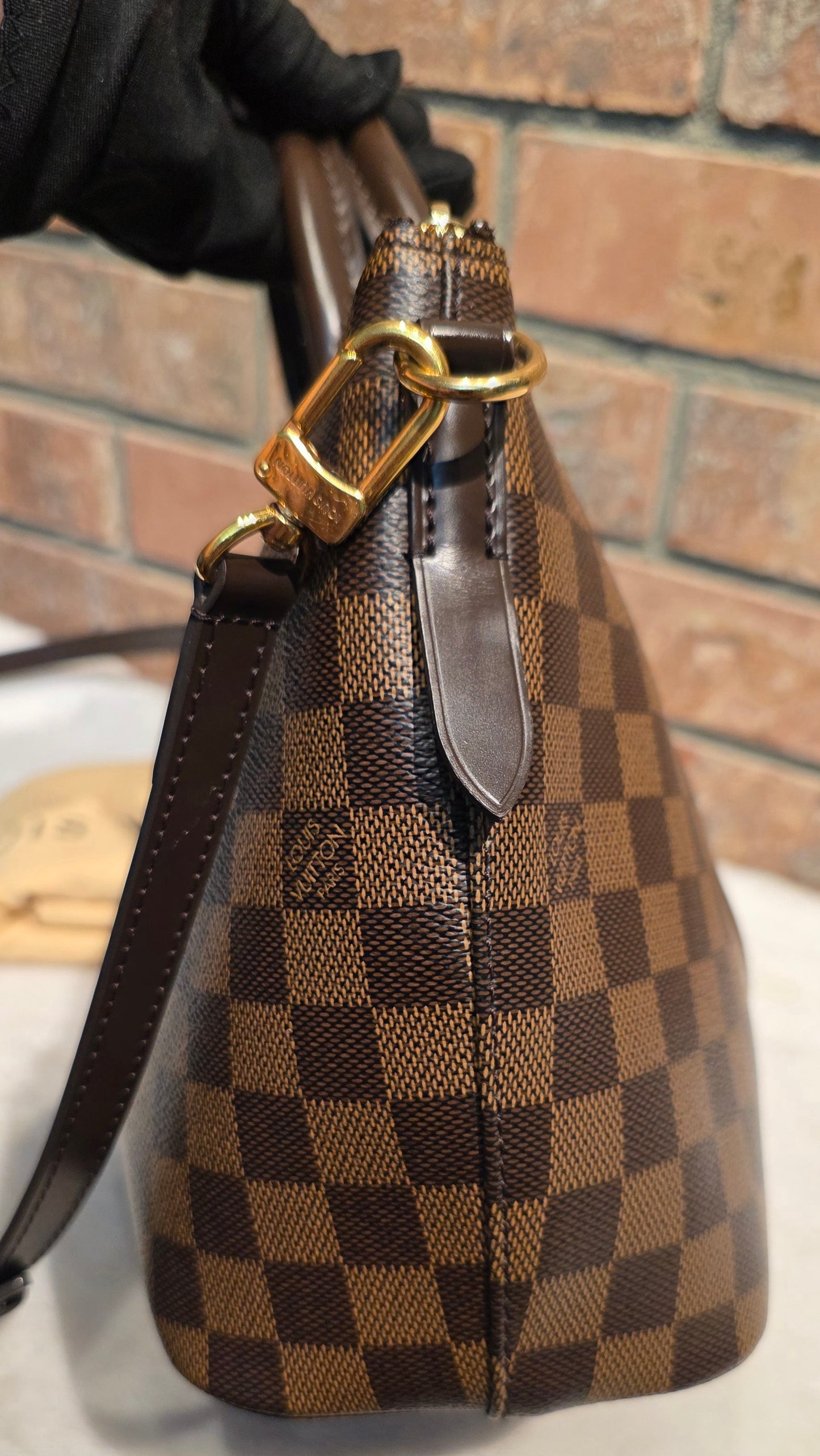 Authentic Louis Vuitton Siena PM Damier Ebene