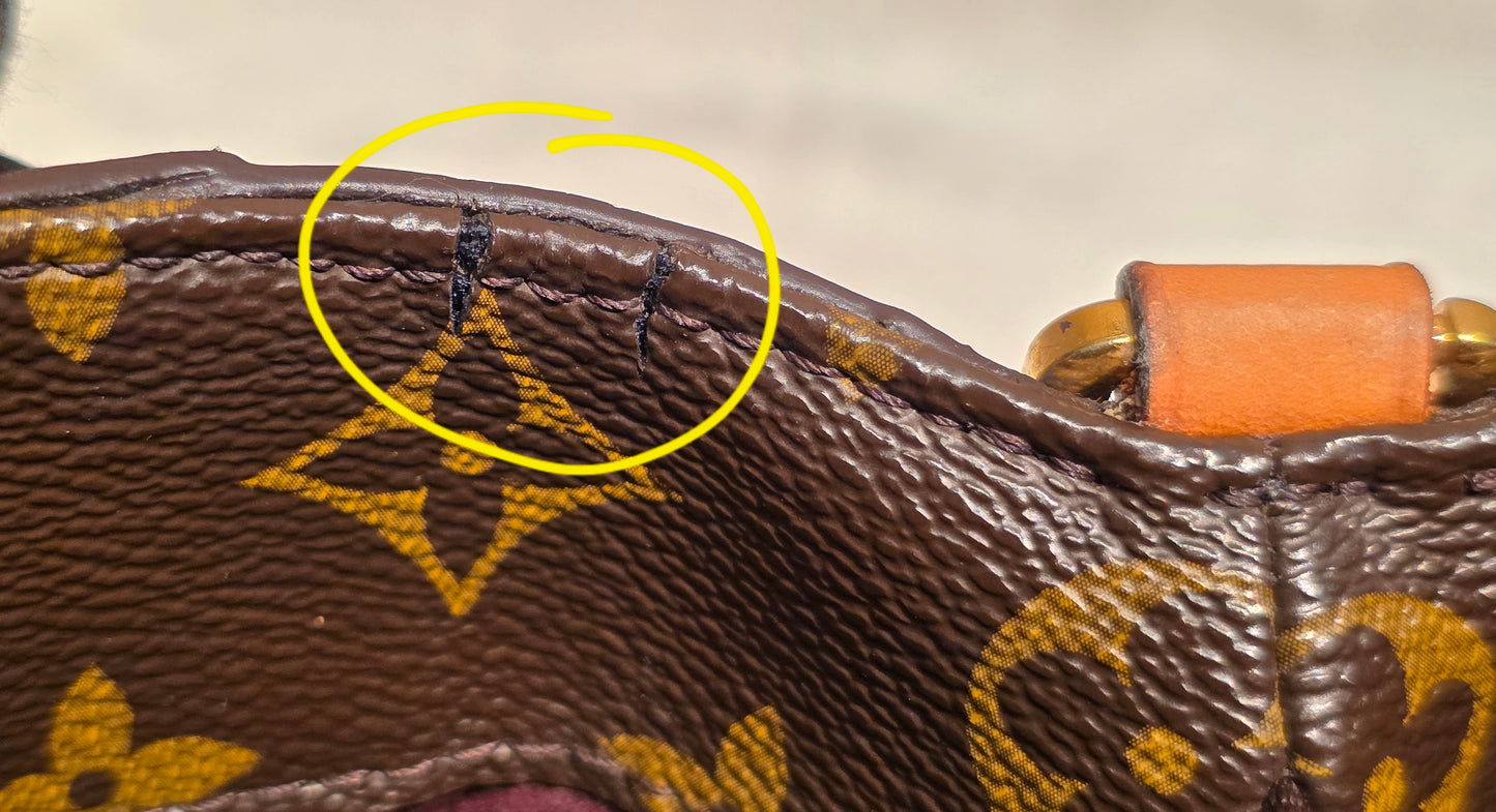 Authentic Louis Vuitton Montaigne BB Monogram