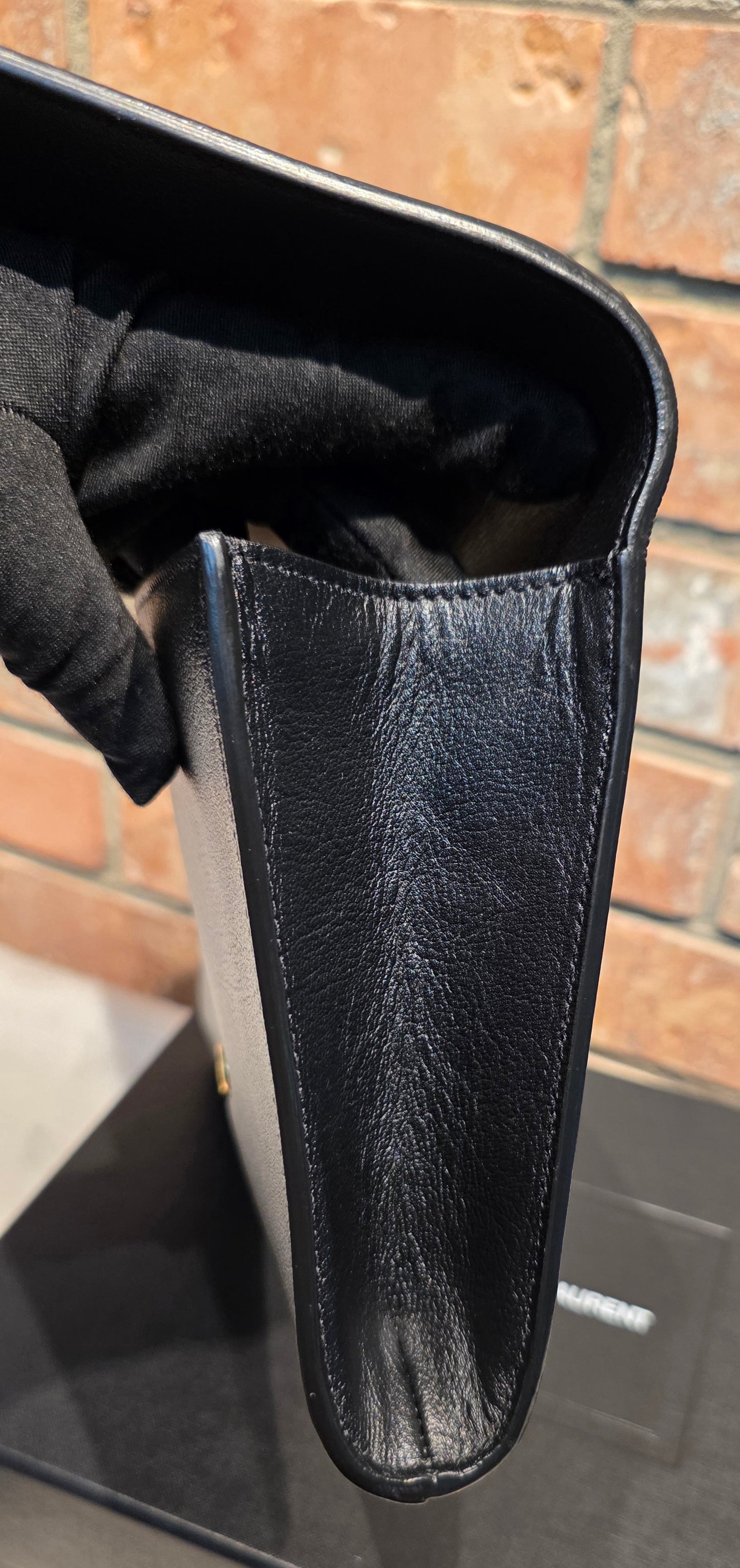 Authentic YSL Belle De Jour Large Clutch in Black