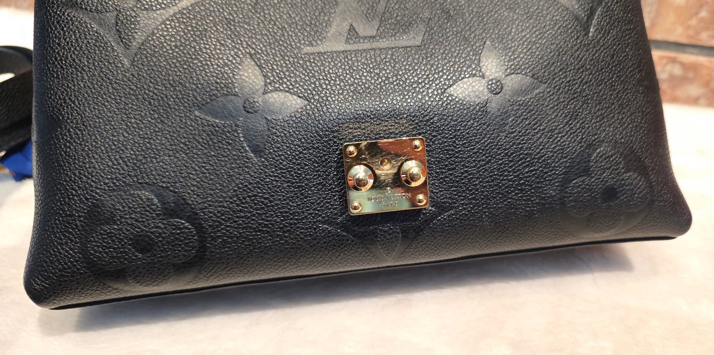 Authentic Louis Vuitton Madeleine MM Empreinte Noir