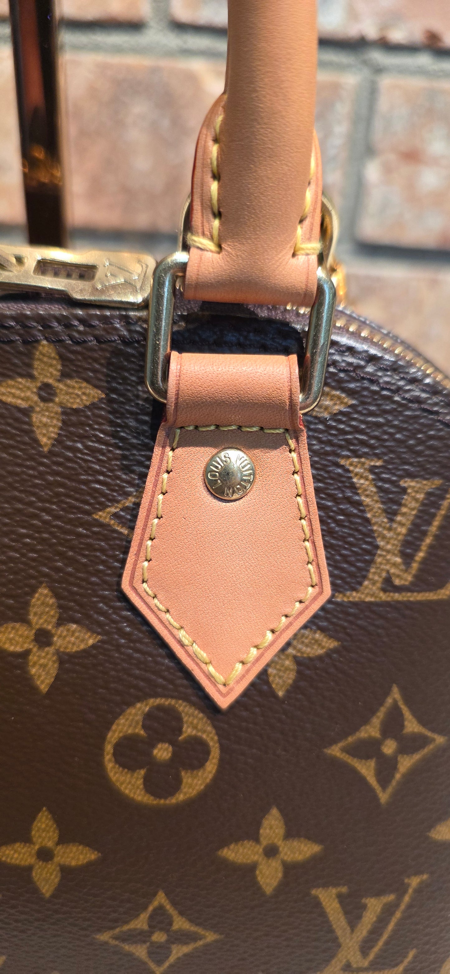 Authentic Louis Vuitton Alma BB Monogram