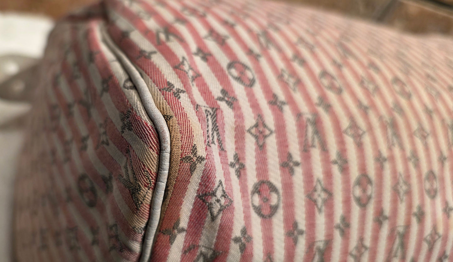 Authentic Louis Vuitton Speedy 30 Mini Lin Croisette