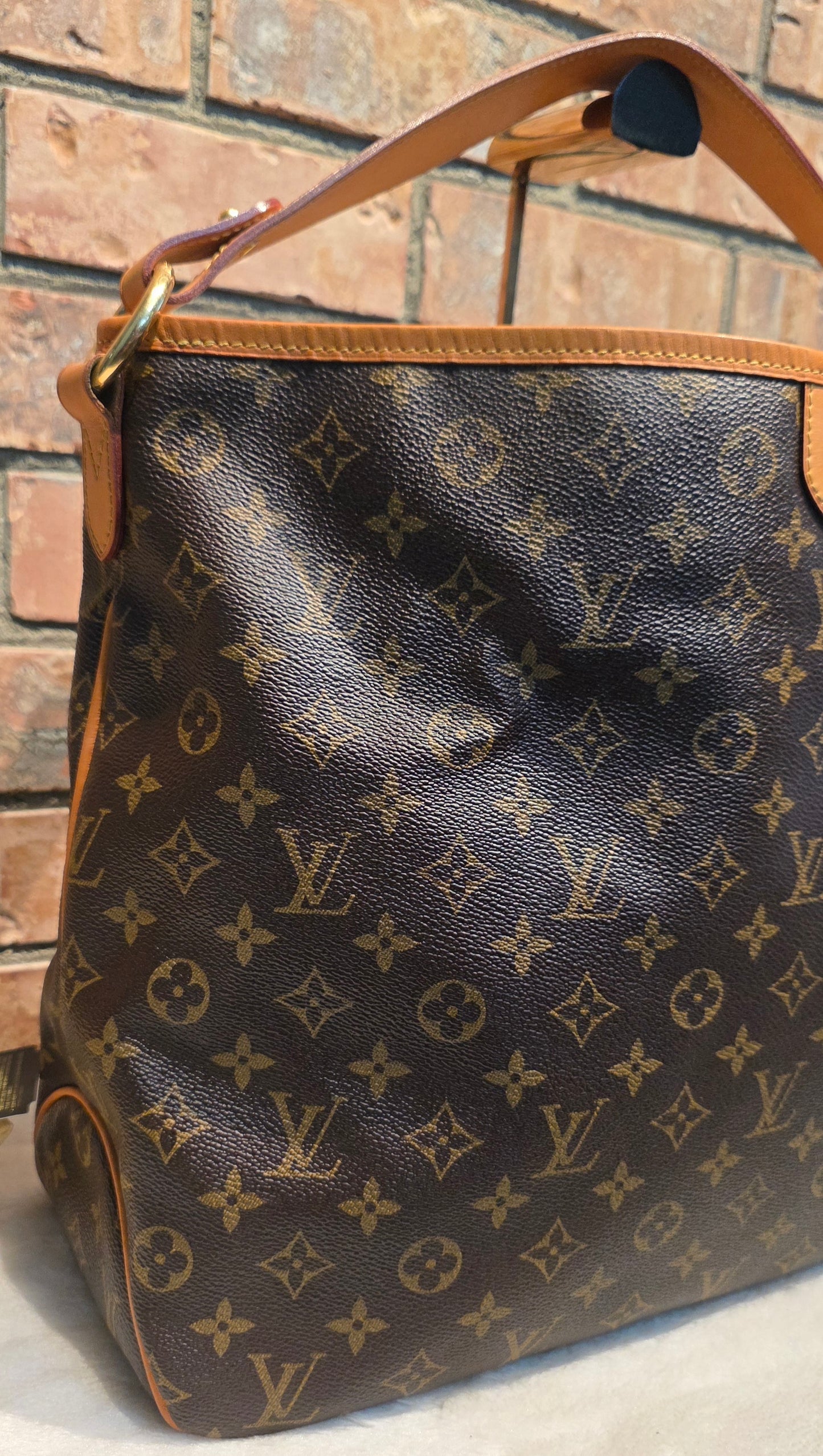 Authentic Louis Vuitton Delightful MM Monogram (FL1191)