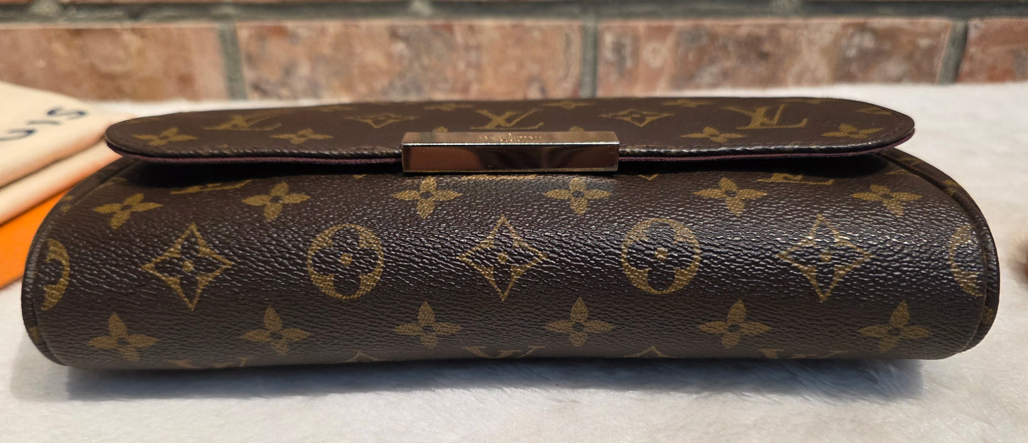 Authentic Louis Vuitton Favorite MM Monogram (SA4116)