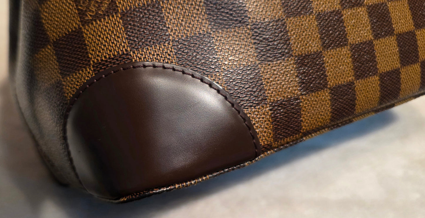 Authentic Louis Vuitton Hampstead MM Damier Ebene