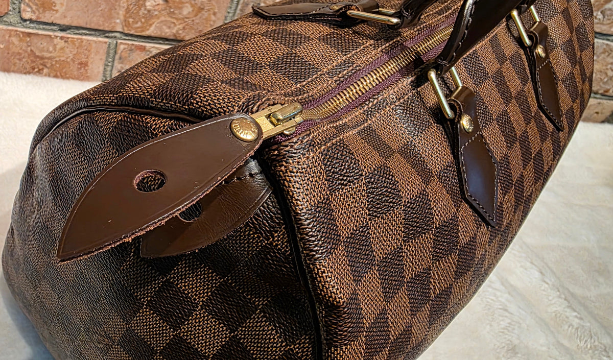 Authentic Louis Vuitton Speedy 35 Damier Ebene