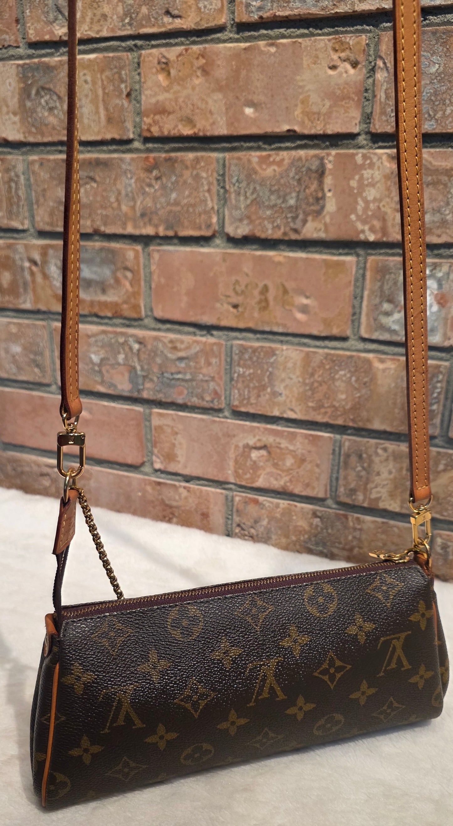 Authentic Louis Vuitton Eva Monogram
