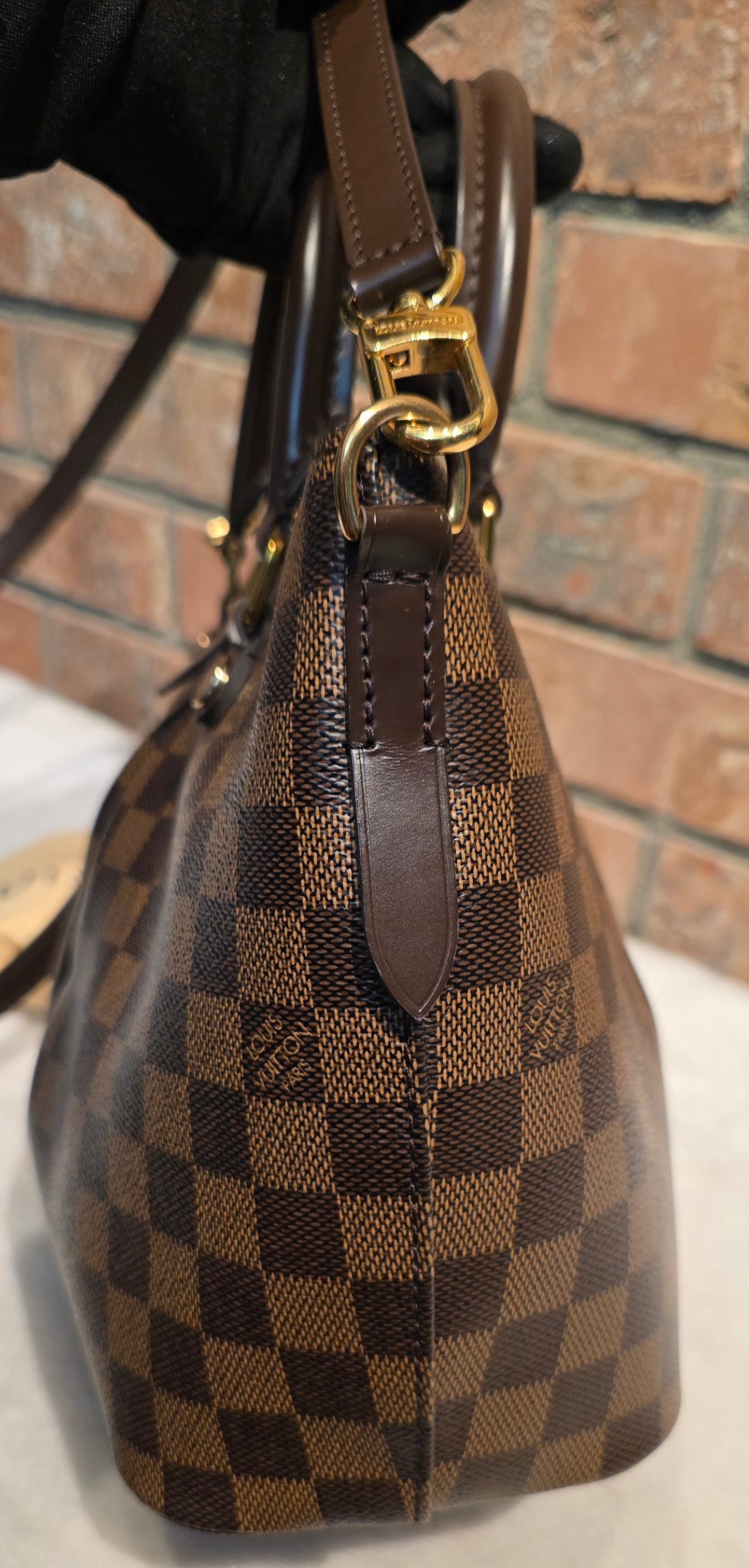 Authentic Louis Vuitton Siena PM Damier Ebene