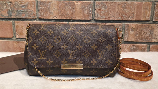 Authentic Louis Vuitton Favorite MM Monogram