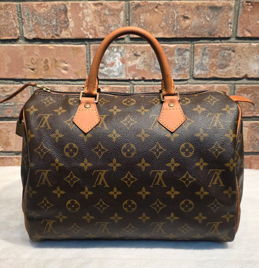 Authentic Louis Vuitton Speedy 30 Monogram