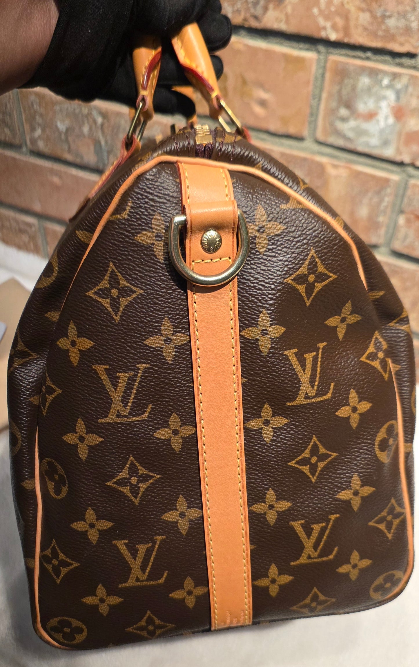 Authentic Louis Vuitton Speedy 35 Bandoliere