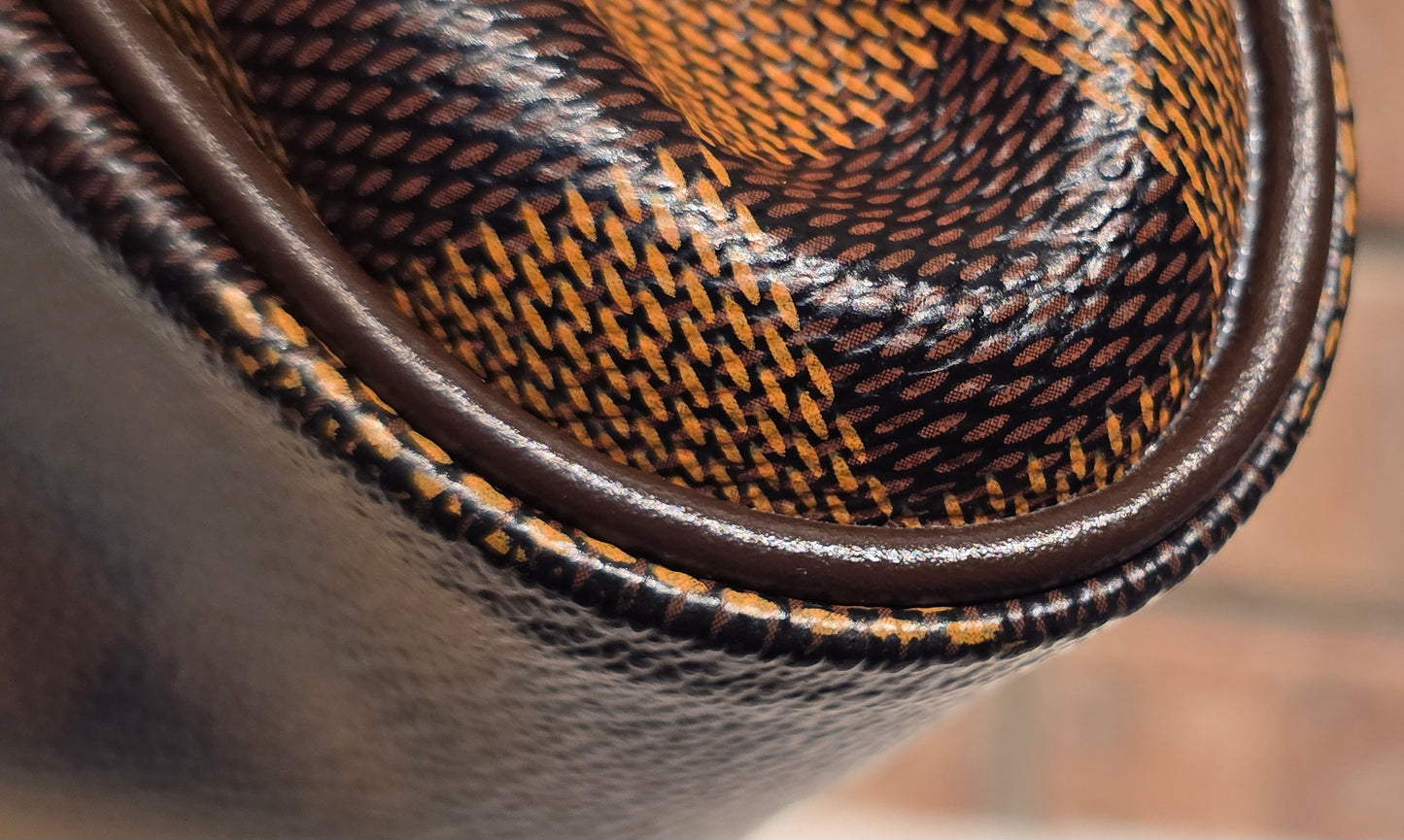 Authentic Louis Vuitton Eva Damier Ebene Crossbody