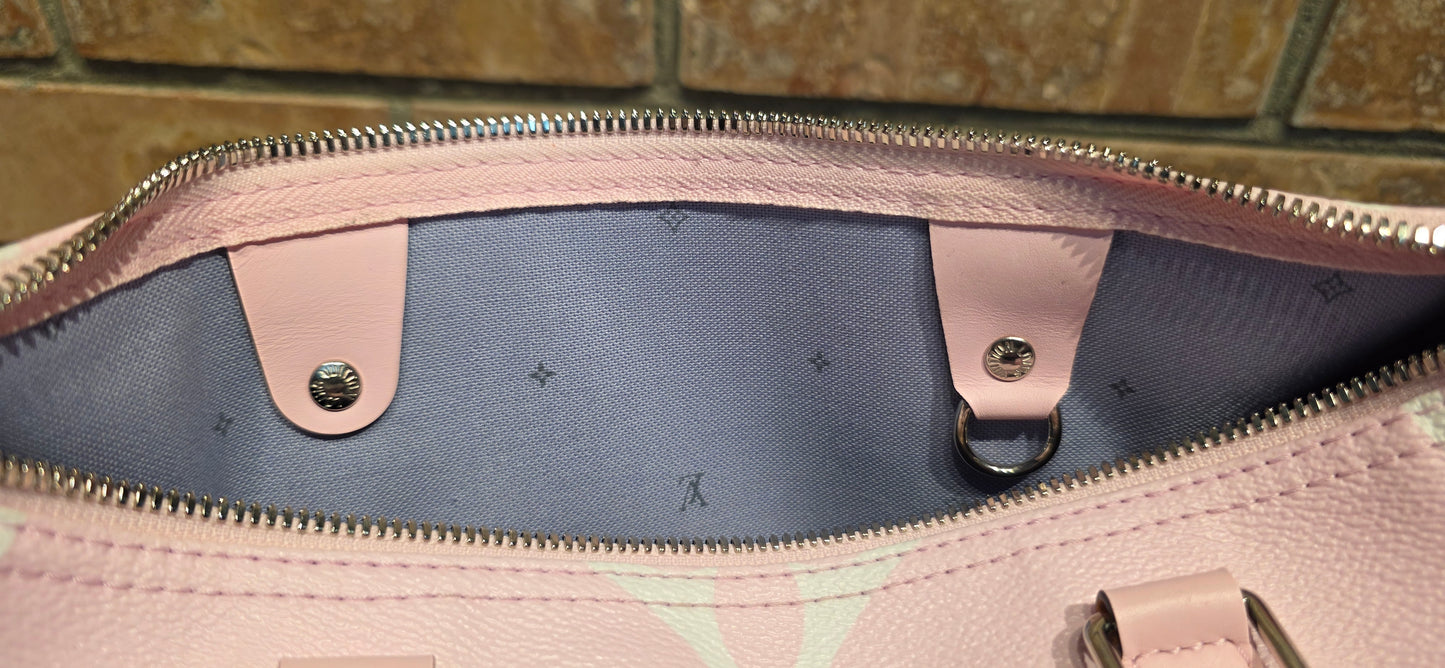 Authentic Louis Vuitton Limited Edition Speedy 30 Bandouliere Escale Pastel