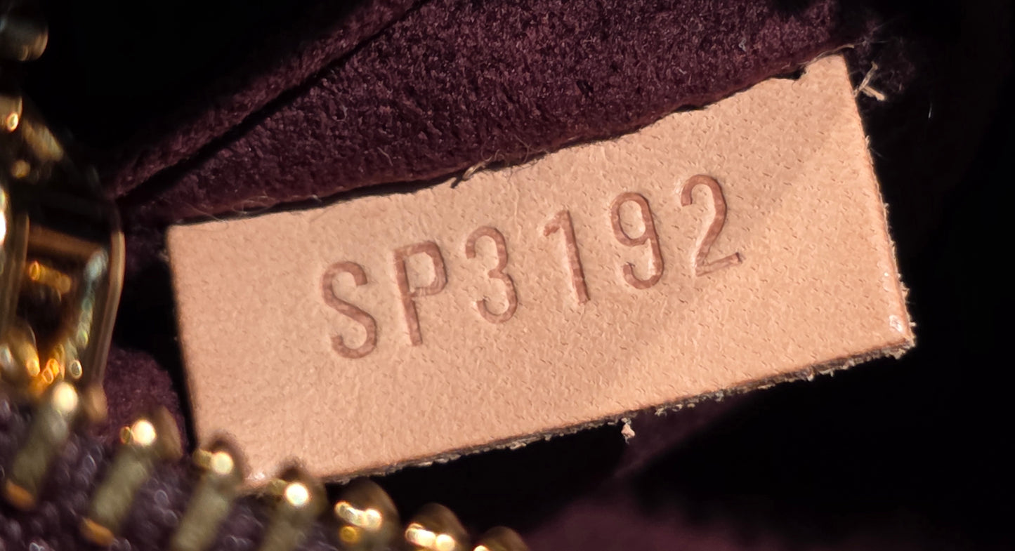 Authentic Louis Vuitton Olympe Monogram Bordeaux
