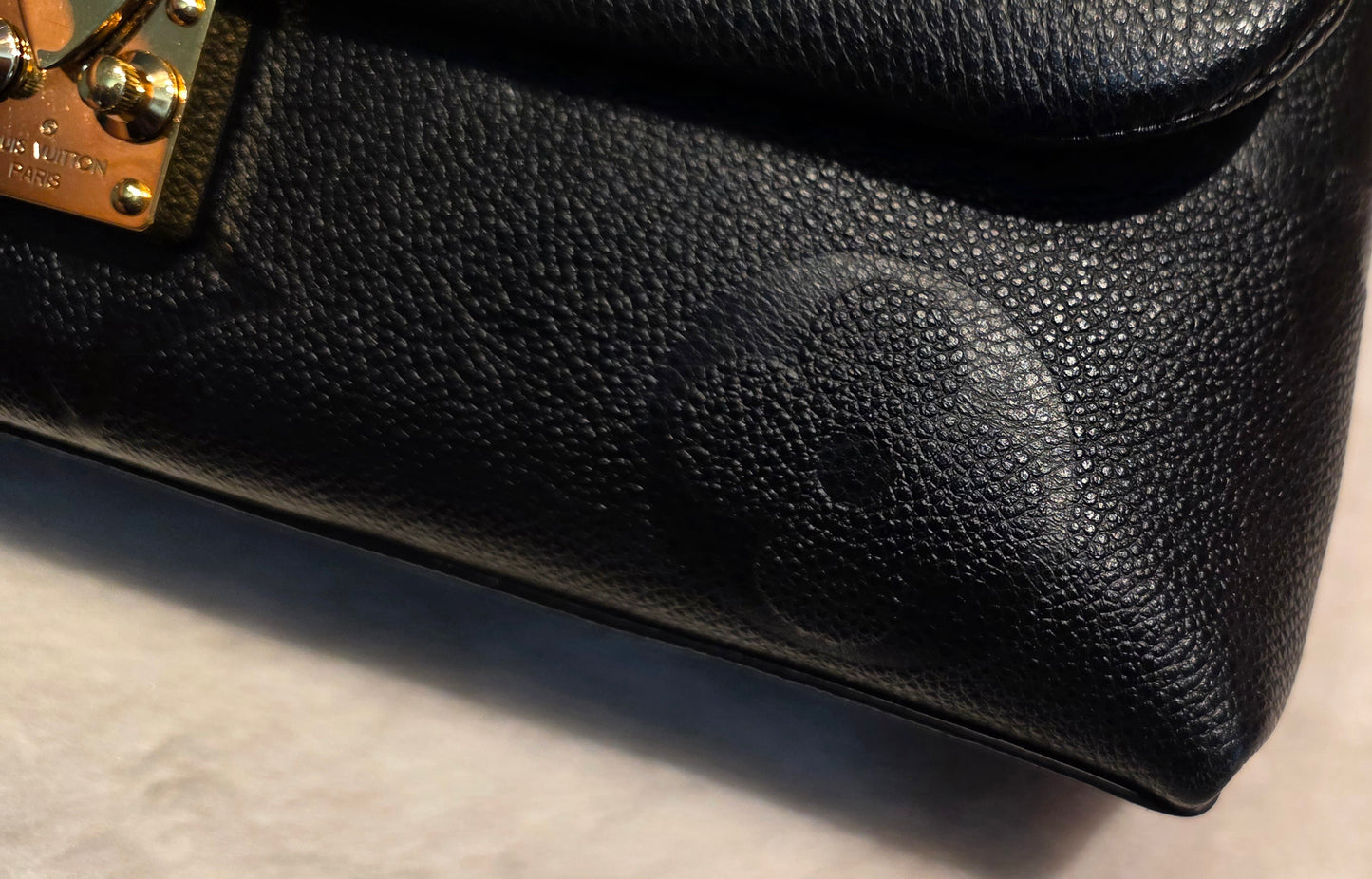 Authentic Louis Vuitton Madeleine MM Empreinte Noir
