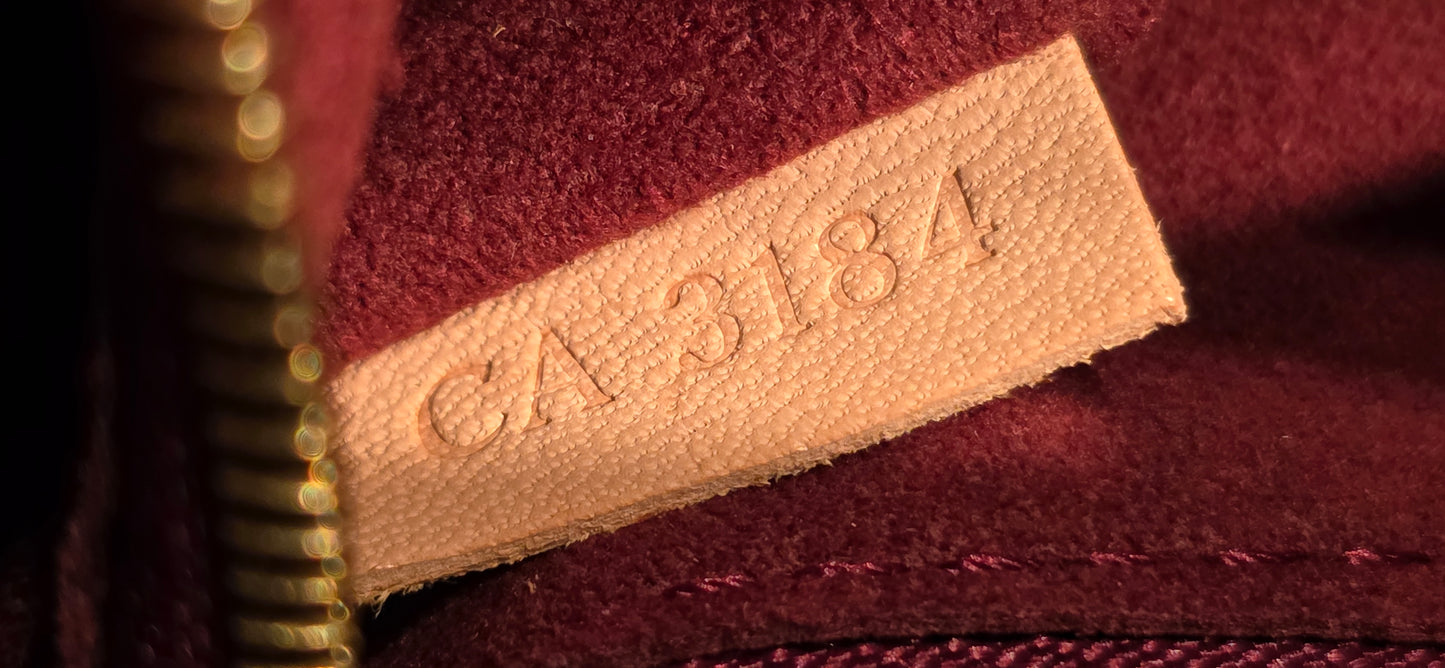 Authentic Louis Vuitton Pallas Chain in Aurore