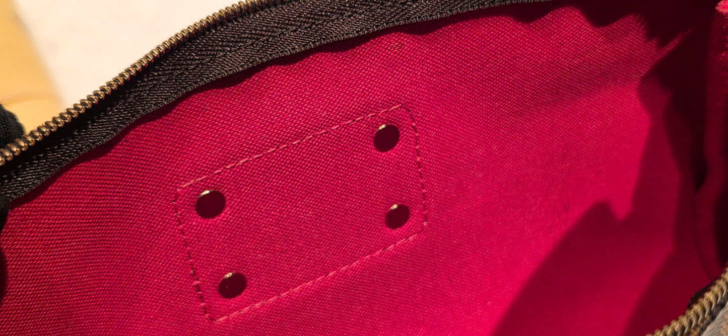 Authentic Louis Vuitton Eva Damier Ebene Crossbody