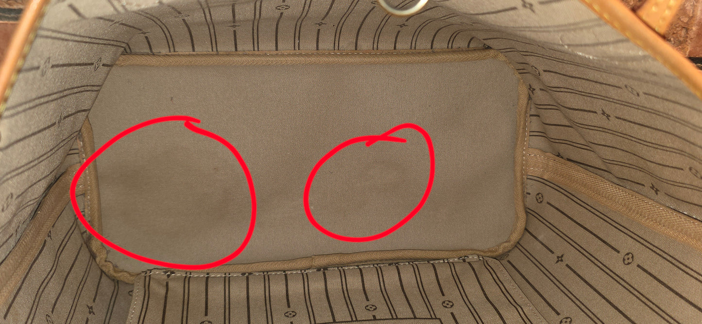 Authentic Louis Vuitton Neverfull MM Monogram