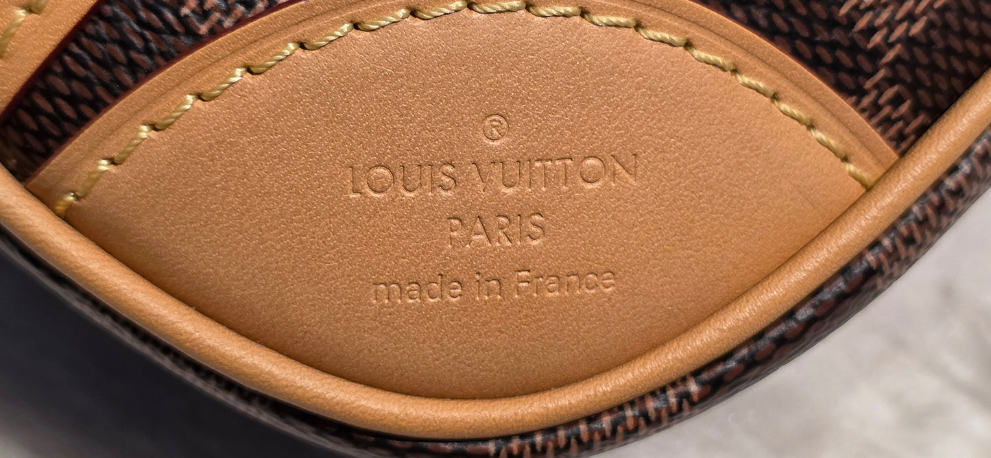 Authentic Louis Vuitton Valisette Souple BB Damier Ebene