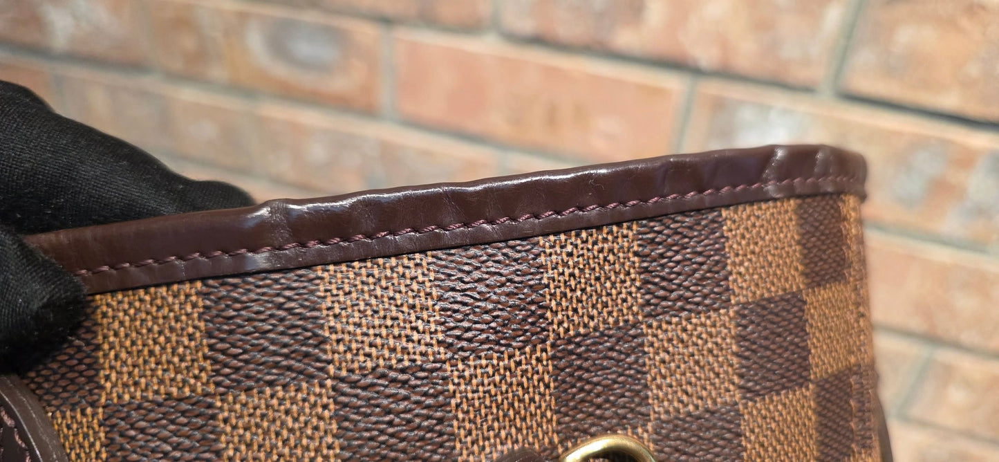 Authentic Louis Vuitton Neverfull MM Damier Ebene