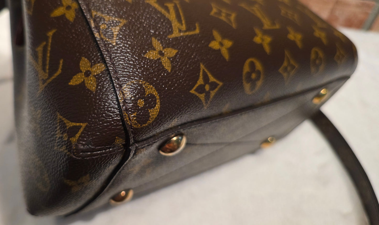 Authentic Louis Vuitton Montaigne BB Monogram