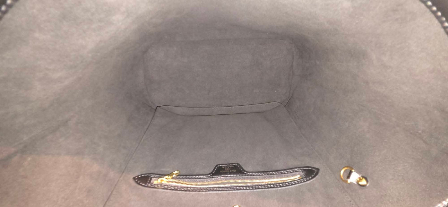 Authentic Louis Vuitton Neverfull MM with Pouch Game On Collection