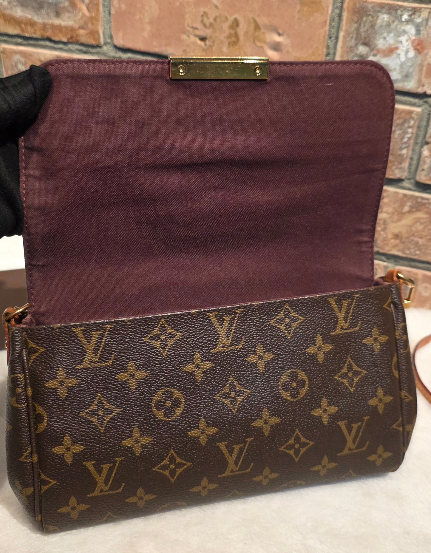 Authentic Louis Vuitton Favorite MM Monogram