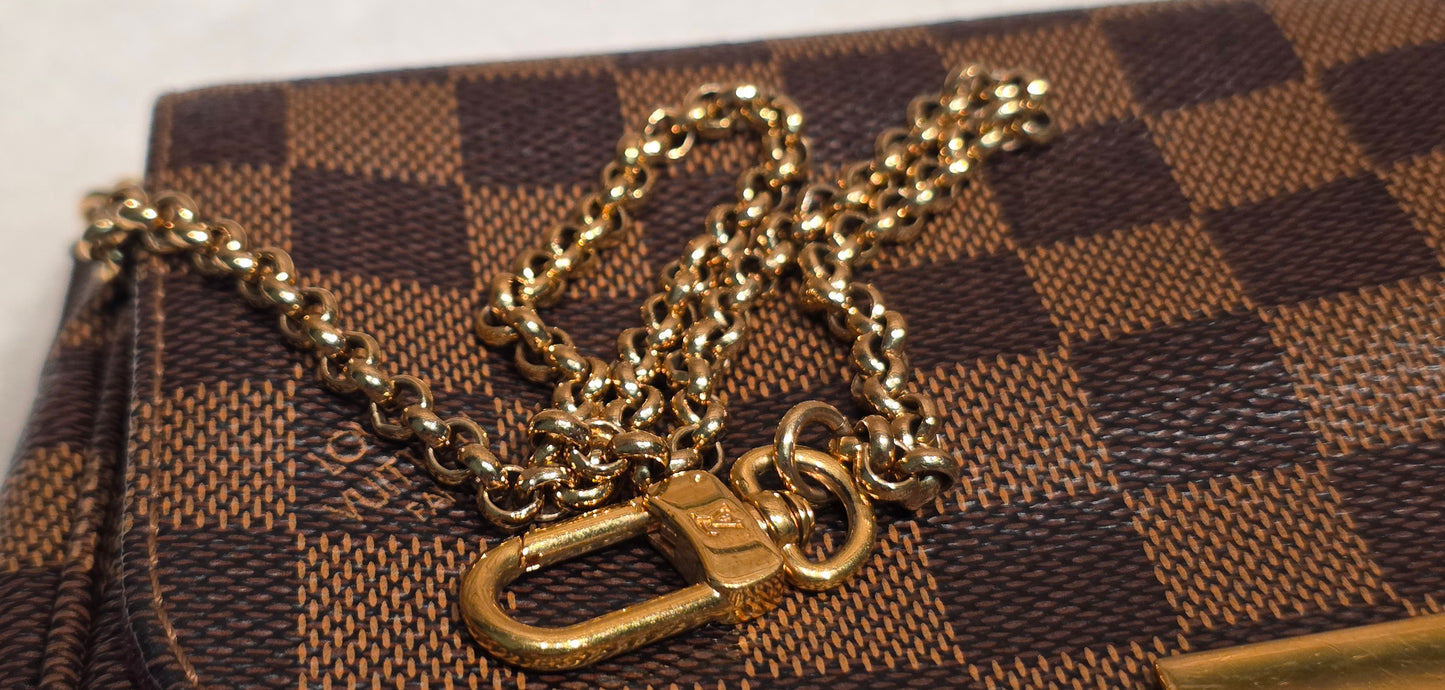 Authentic Louis Vuitton Favorite PM Damier Ebene