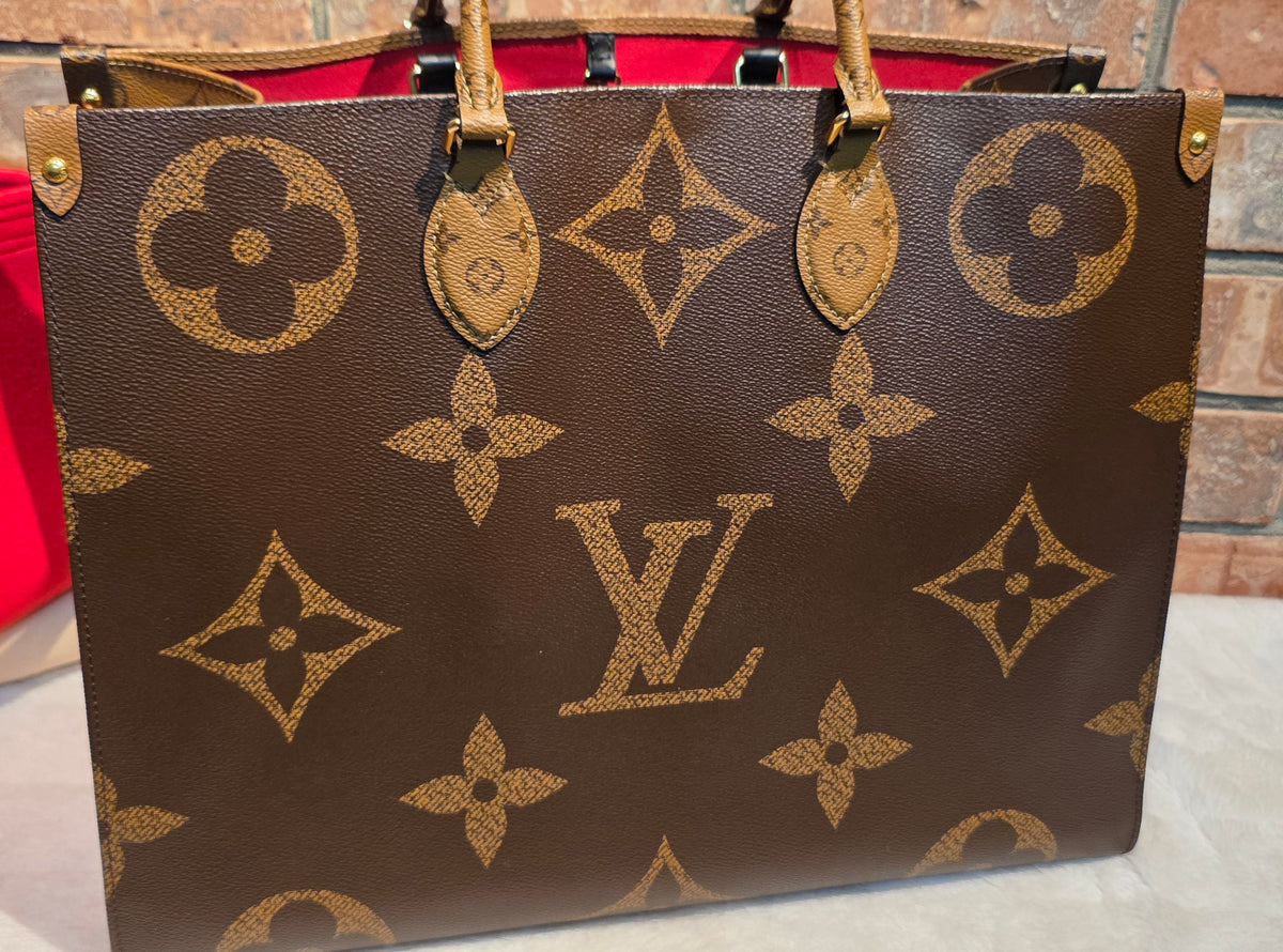 Authentic Louis Vuitton OTG GM Monogram Reverse