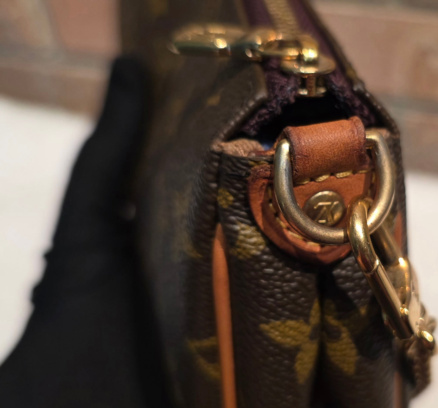 Authentic Louis Vuitton Eva Monogram