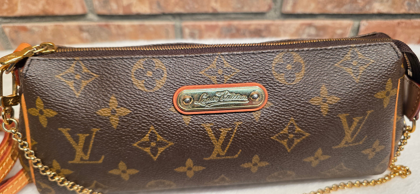 Authentic Louis Vuitton Eva Monogram
