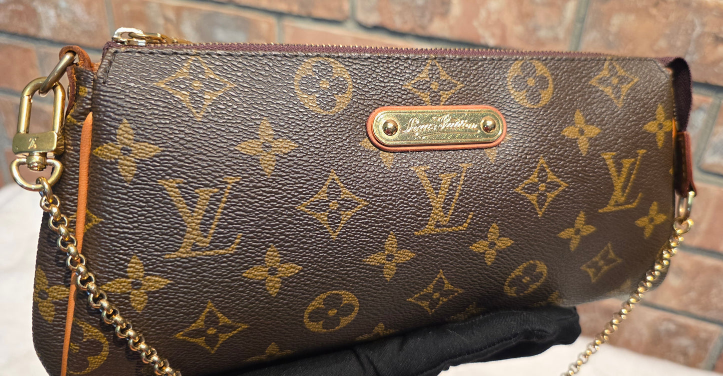 Authentic Louis Vuitton Eva Monogram